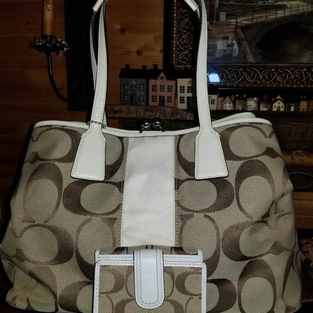 Coach & matching wallet. $150.00 for both